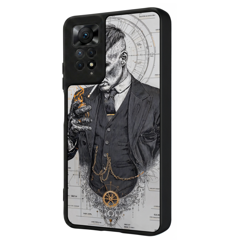 Xiaomi Redmi Note 11 Pro Uyumlu Peaky Blinders Tasarımlı Glossy Premium Kılıf