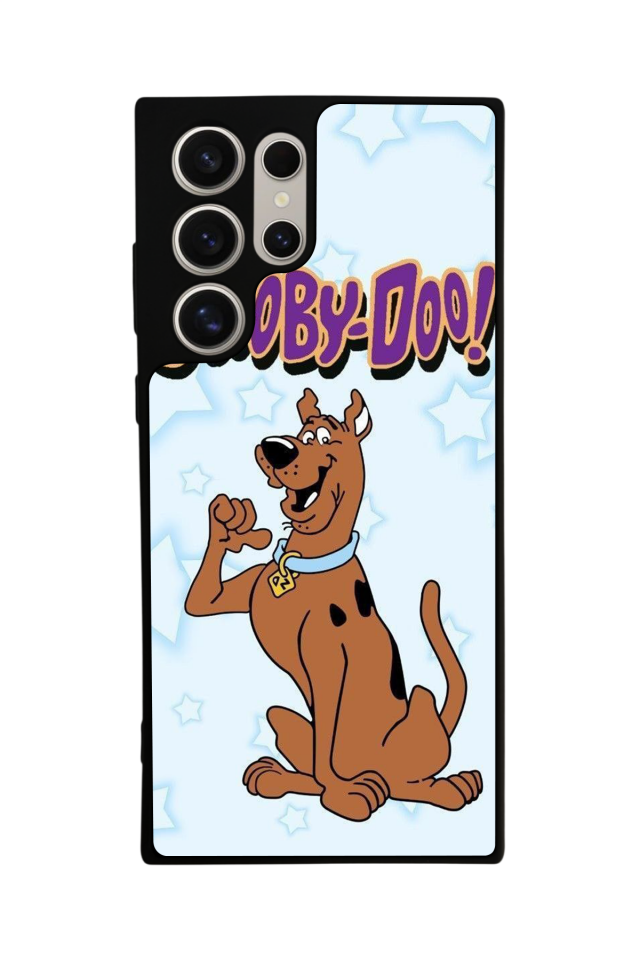 Samsung Galaxy S22 Ultra Uyumlu Scooby Doo Tasarımlı Glossy Premium Kılıf