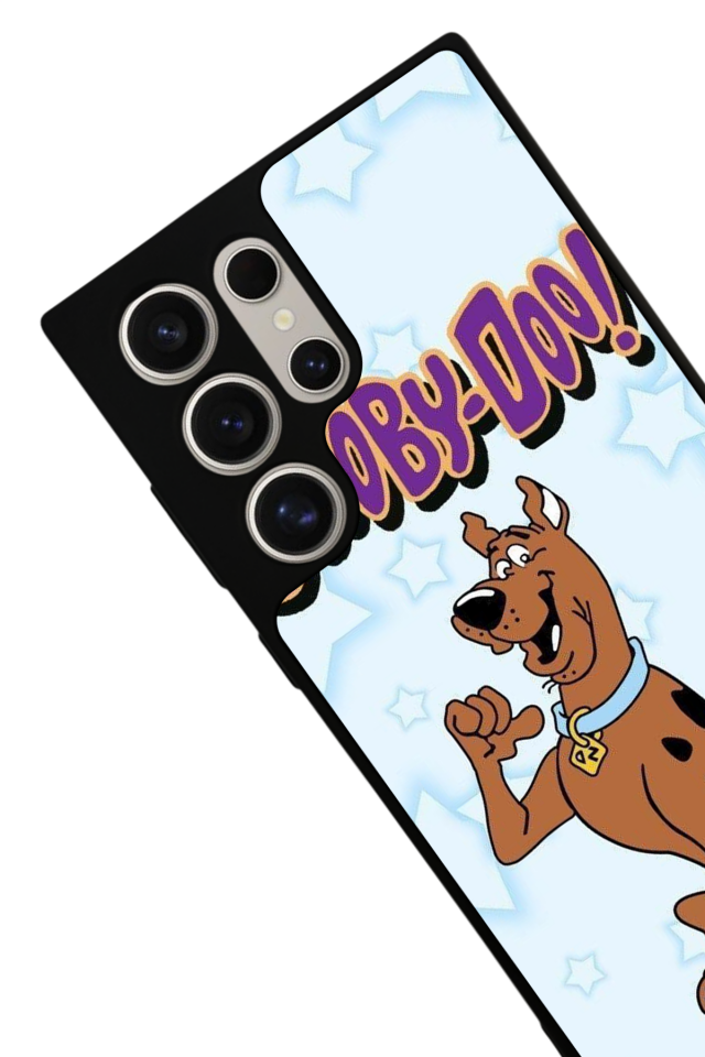 Samsung Galaxy S22 Ultra Uyumlu Scooby Doo Tasarımlı Glossy Premium Kılıf