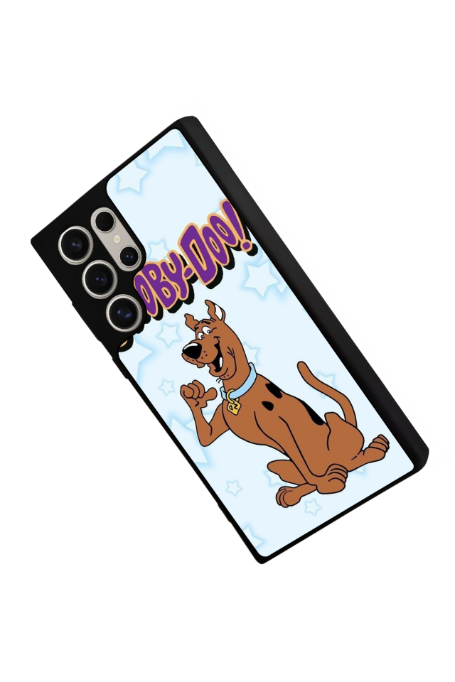 Samsung Galaxy S22 Ultra Uyumlu Scooby Doo Tasarımlı Glossy Premium Kılıf