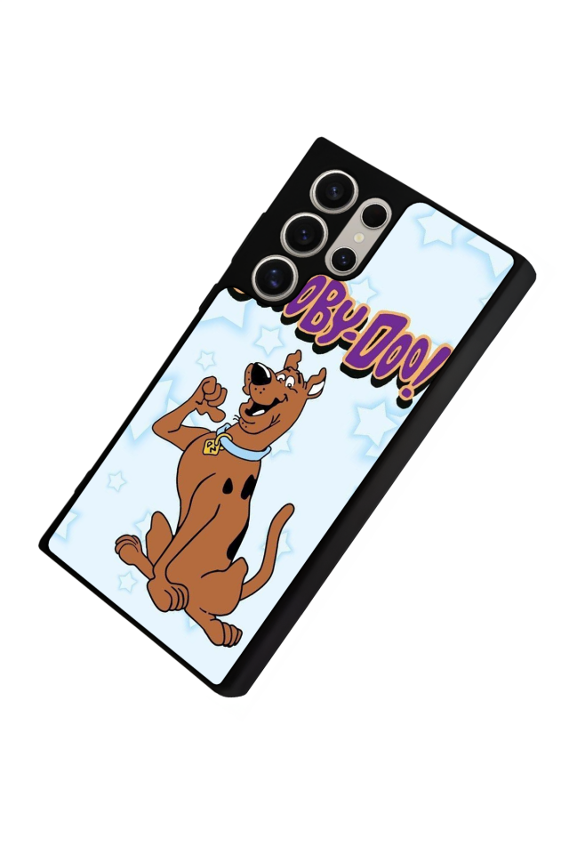 Samsung Galaxy S22 Ultra Uyumlu Scooby Doo Tasarımlı Glossy Premium Kılıf