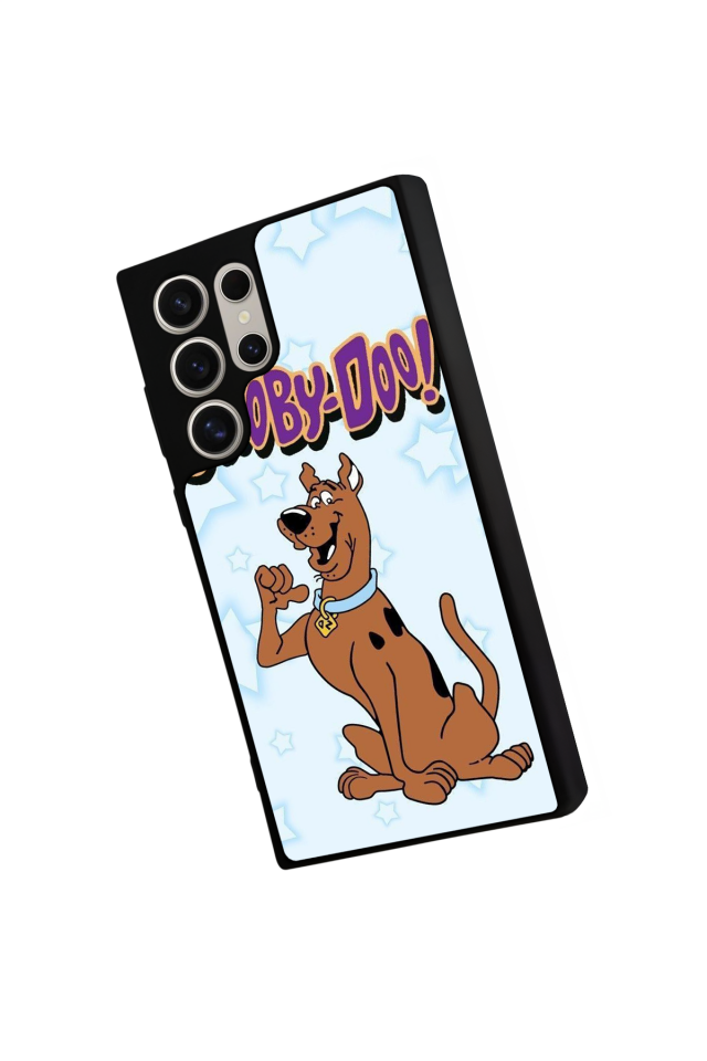Samsung Galaxy S22 Ultra Uyumlu Scooby Doo Tasarımlı Glossy Premium Kılıf