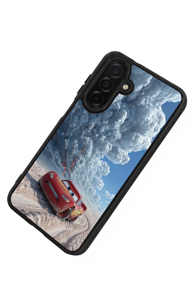 Samsung Galaxy A36 Uyumlu Şimsek McQueen Tasarımlı Glossy Premium Kılıf