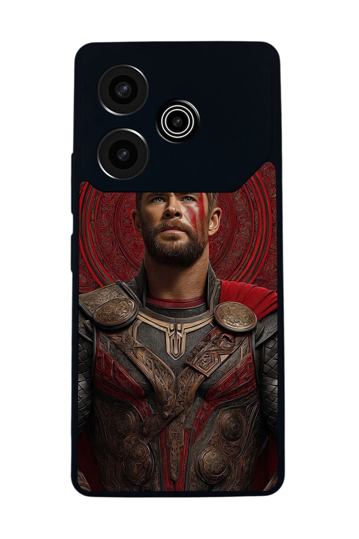 Tecno Pova 6 Uyumlu Thor Tasarımlı Glossy Premium Kılıf