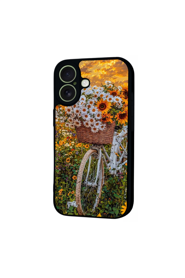 iPhone 17 Uyumlu Cicek Tasarımlı Glossy Premium Kılıf