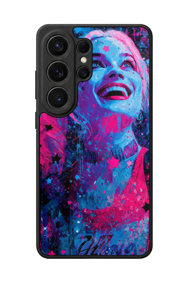 Samsung Galaxy S26 Ultra Uyumlu HarleyQueen Tasarımlı Glossy Premium Kılıf