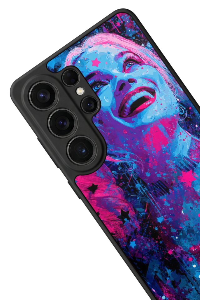 Samsung Galaxy S26 Ultra Uyumlu HarleyQueen Tasarımlı Glossy Premium Kılıf
