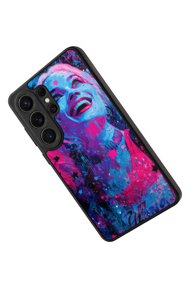 Samsung Galaxy S26 Ultra Uyumlu HarleyQueen Tasarımlı Glossy Premium Kılıf