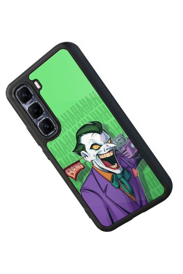 Infinix Hot 60 Pro Plus Uyumlu Joker Tasarımlı Glossy Premium Kılıf
