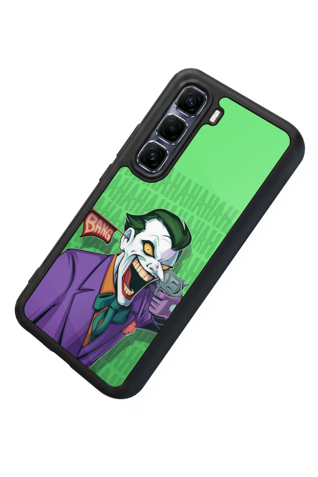 Infinix Hot 60 Pro Plus Uyumlu Joker Tasarımlı Glossy Premium Kılıf