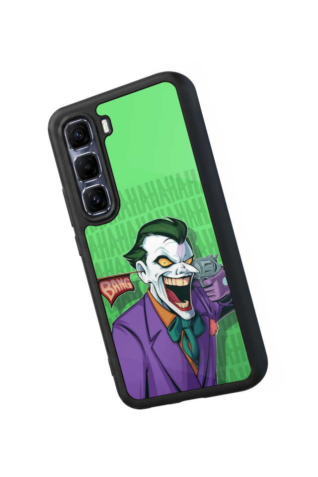 Infinix Hot 60 Pro Plus Uyumlu Joker Tasarımlı Glossy Premium Kılıf