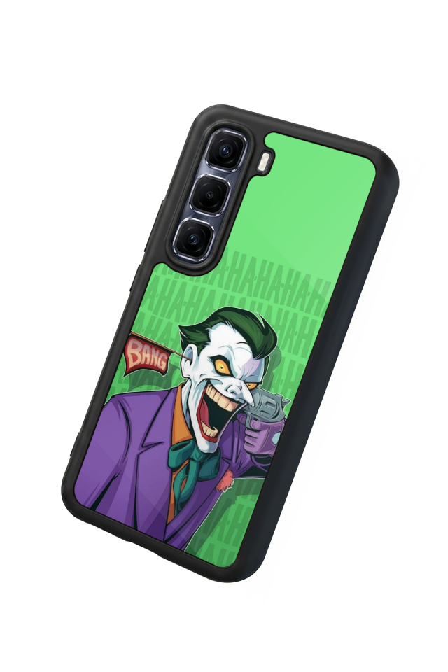 Infinix Hot 60 Pro Plus Uyumlu Joker Tasarımlı Glossy Premium Kılıf