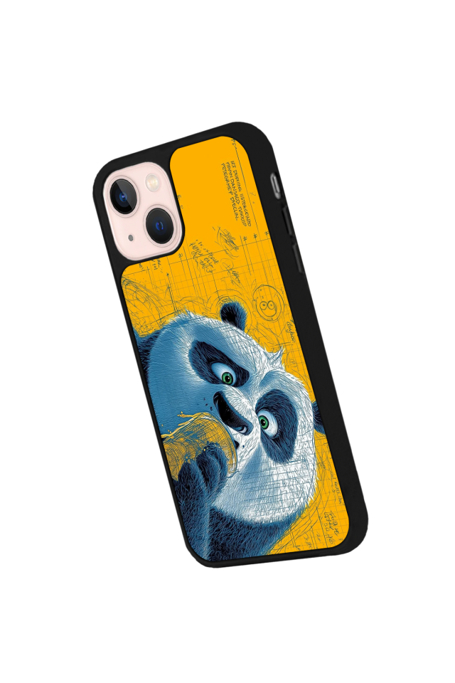 iPhone 15 Plus Uyumlu Kung Fu Panda Tasarımlı Glossy Premium Kılıf