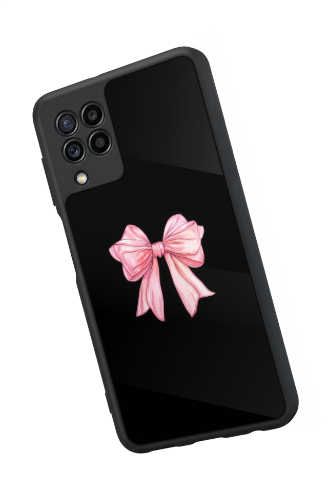 Samsung Galaxy M32 Uyumlu Kurdele Tasarımlı Glossy Premium Kılıf