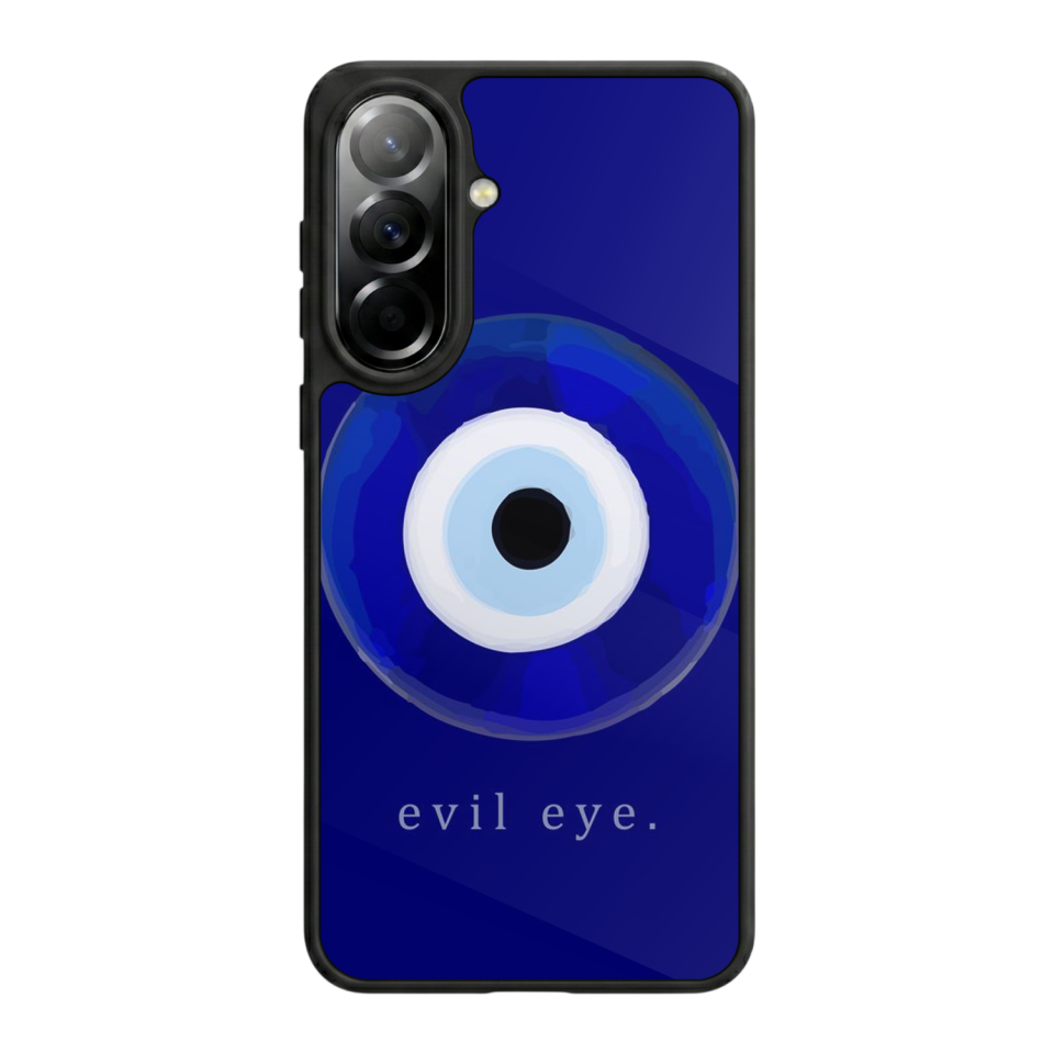 Samsung Galaxy A57 Uyumlu Nazar Tasarımlı Glossy Premium Kılıf