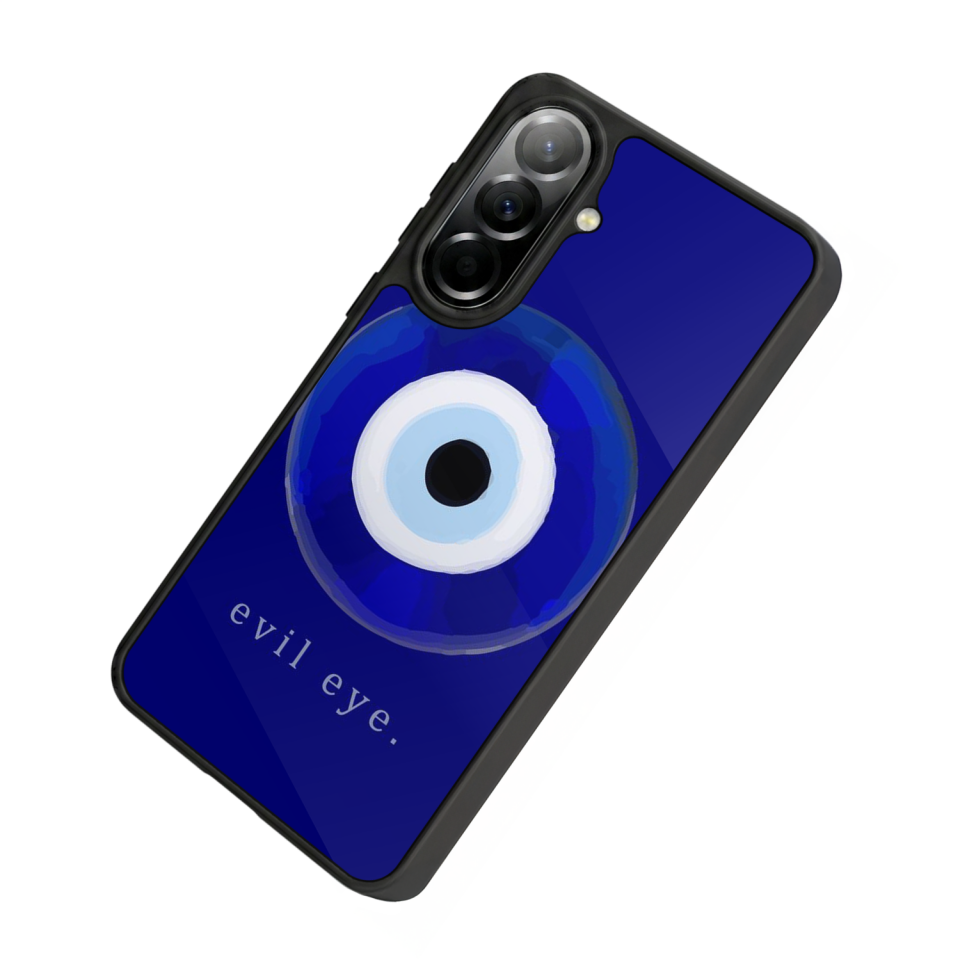 Samsung Galaxy A57 Uyumlu Nazar Tasarımlı Glossy Premium Kılıf