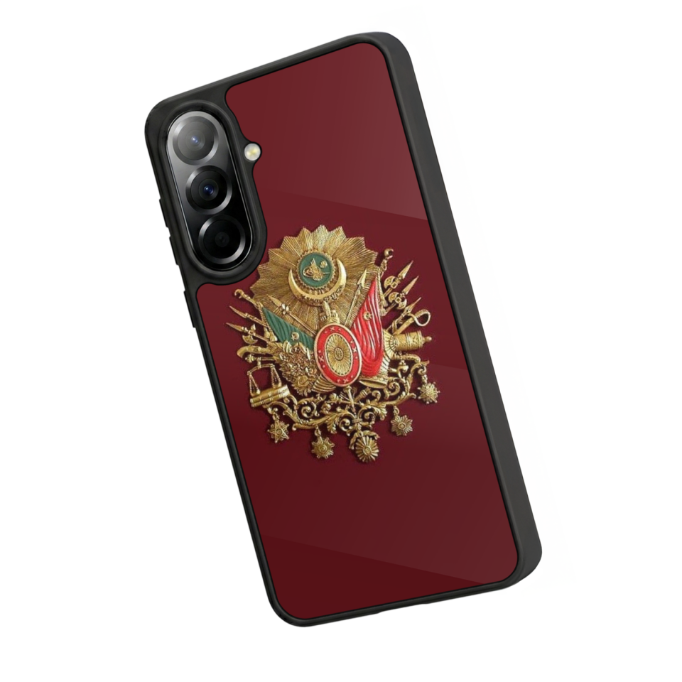 Samsung Galaxy A37 Uyumlu Osmanli Tugrasi Tasarımlı Glossy Premium Kılıf
