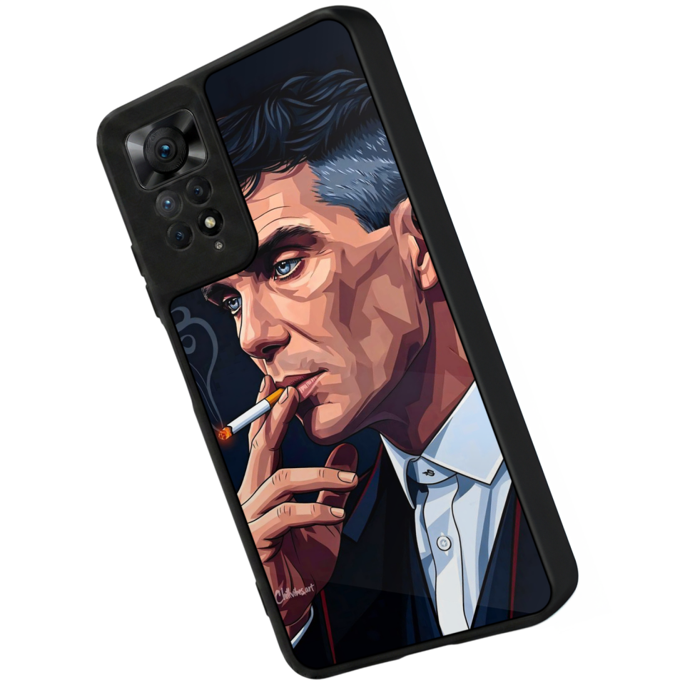 Xiaomi Redmi Note 11 Pro Uyumlu Peaky Blinders Tasarımlı Glossy Premium Kılıf