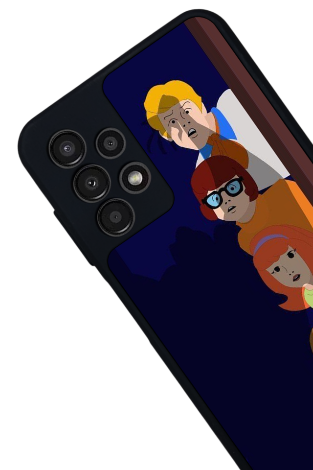 Samsung Galaxy A23 Uyumlu Scooby Doo Tasarımlı Glossy Premium Kılıf