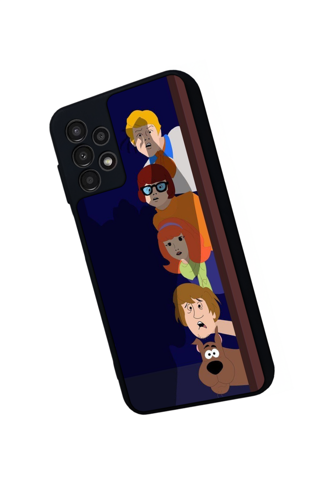 Samsung Galaxy A23 Uyumlu Scooby Doo Tasarımlı Glossy Premium Kılıf