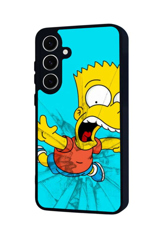 Samsung Galaxy S24 FE Uyumlu The Simpsons Tasarımlı Glossy Premium Kılıf