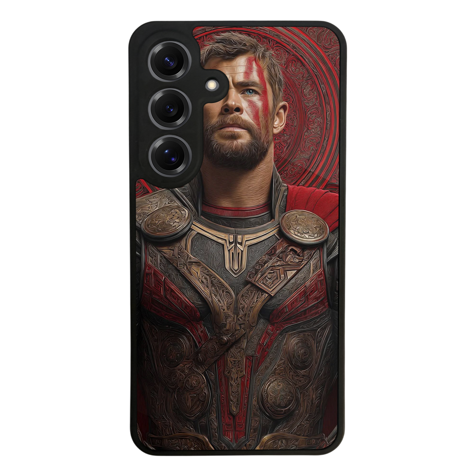 Samsung Galaxy S25 Uyumlu Thor Tasarımlı Glossy Premium Kılıf