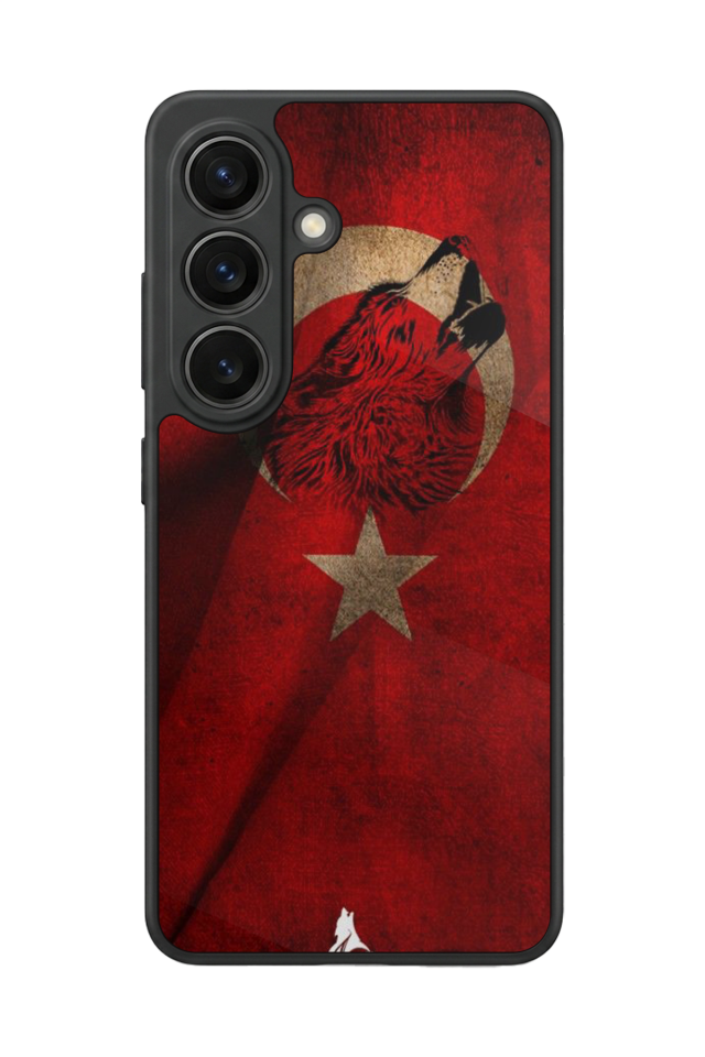 Samsung Galaxy S26 Uyumlu Türk Bayragi Tasarımlı Glossy Premium Kılıf