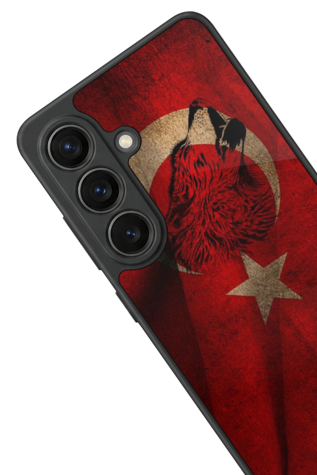 Samsung Galaxy S26 Uyumlu Türk Bayragi Tasarımlı Glossy Premium Kılıf