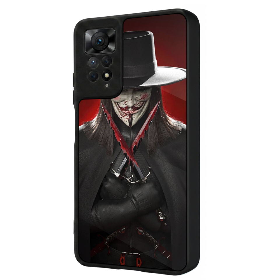 Xiaomi Redmi Note 12 Pro Uyumlu Vendetta Tasarımlı Glossy Premium Kılıf