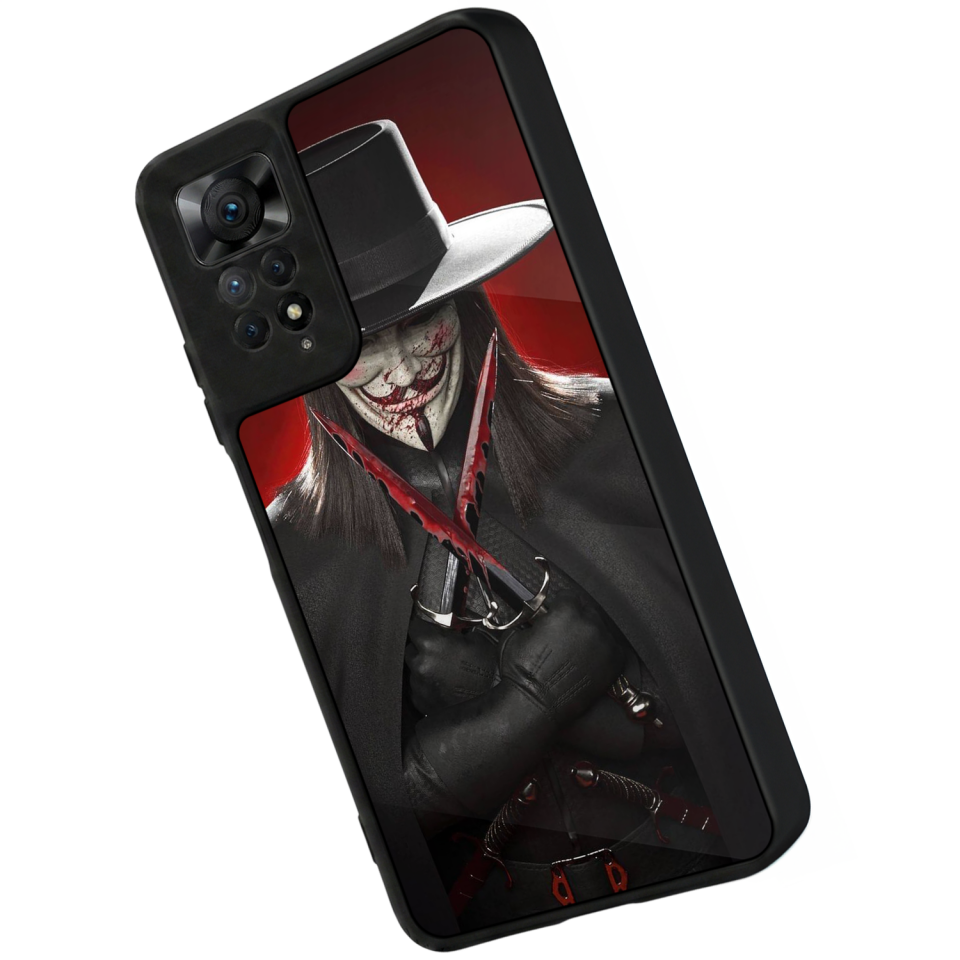 Xiaomi Redmi Note 12 Pro Uyumlu Vendetta Tasarımlı Glossy Premium Kılıf