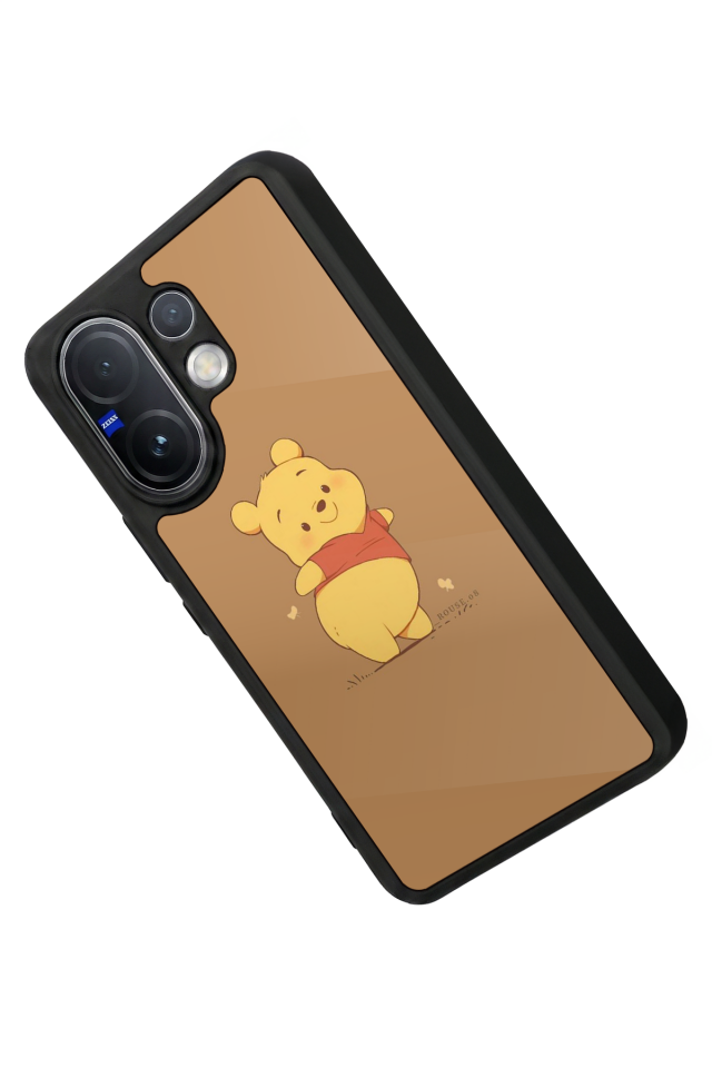 Vivo V60 Uyumlu Winnie Tasarımlı Glossy Premium Kılıf