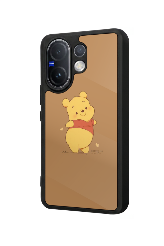 Vivo V60 Uyumlu Winnie Tasarımlı Glossy Premium Kılıf