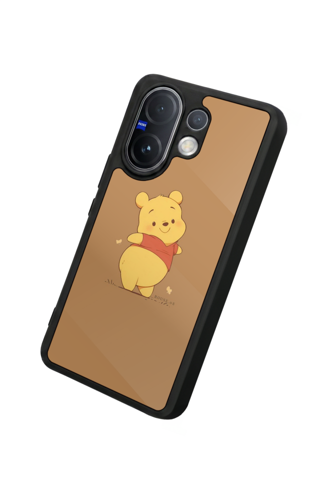 Vivo V60 Uyumlu Winnie Tasarımlı Glossy Premium Kılıf
