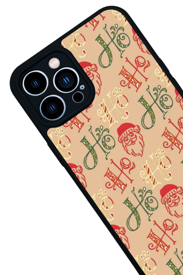 iPhone 13 Pro Max Uyumlu Yilbasi Christmas Tasarımlı Glossy Premium Kılıf