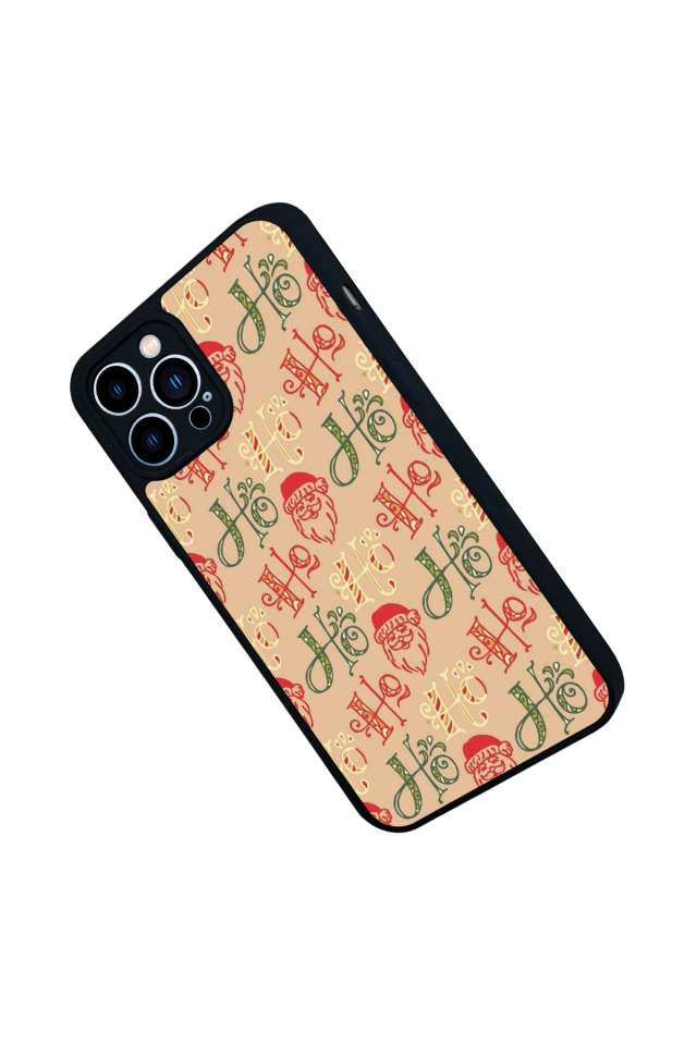 iPhone 13 Pro Max Uyumlu Yilbasi Christmas Tasarımlı Glossy Premium Kılıf