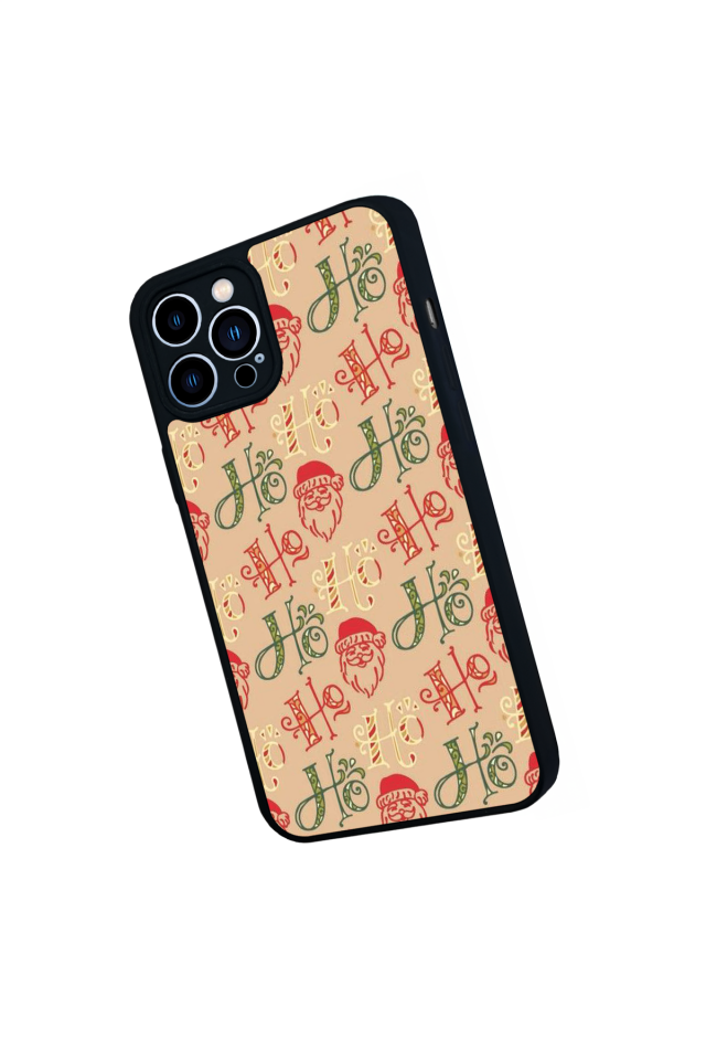 iPhone 13 Pro Max Uyumlu Yilbasi Christmas Tasarımlı Glossy Premium Kılıf