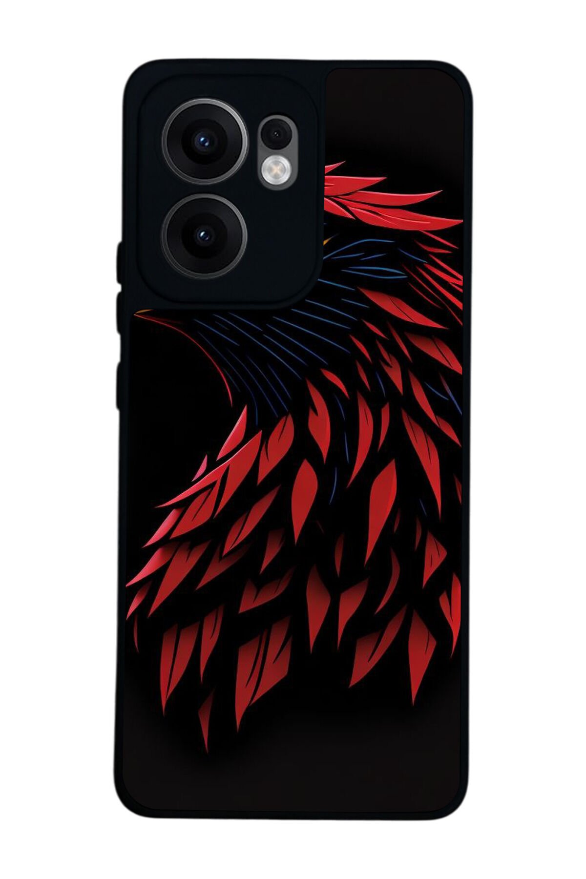 Oppo Reno 13F Uyumlu Besiktas Tasarımlı Glossy Premium Kılıf