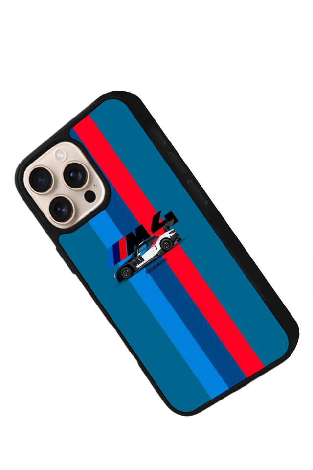iPhone 16 Pro Max Uyumlu BMW Tasarımlı Glossy Premium Kılıf