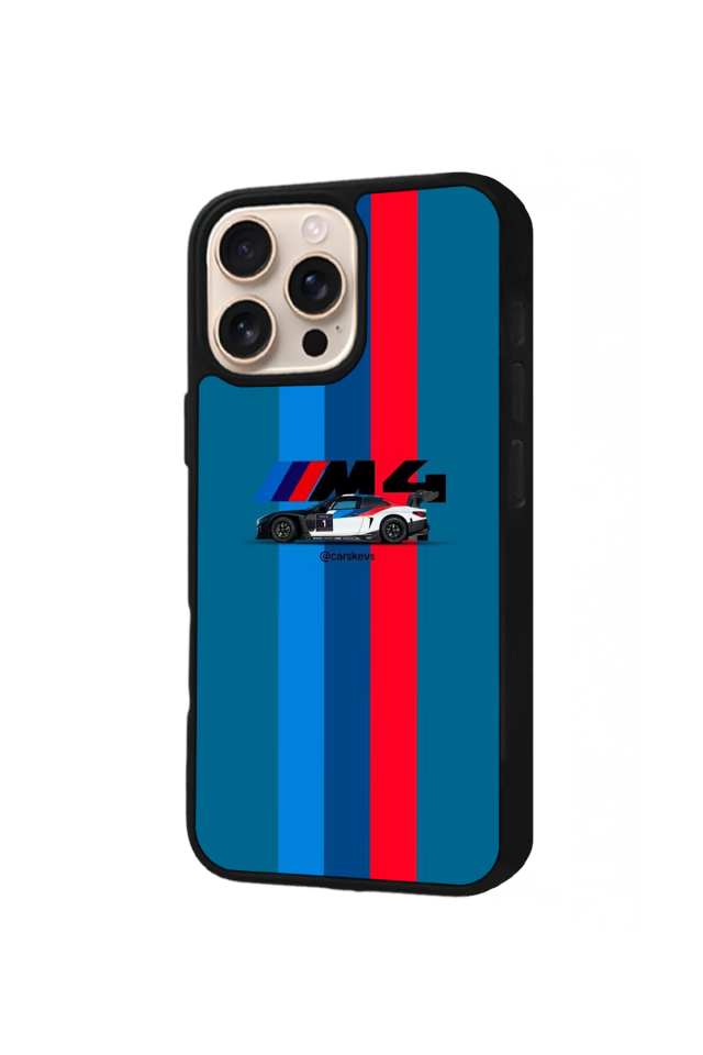 iPhone 16 Pro Max Uyumlu BMW Tasarımlı Glossy Premium Kılıf