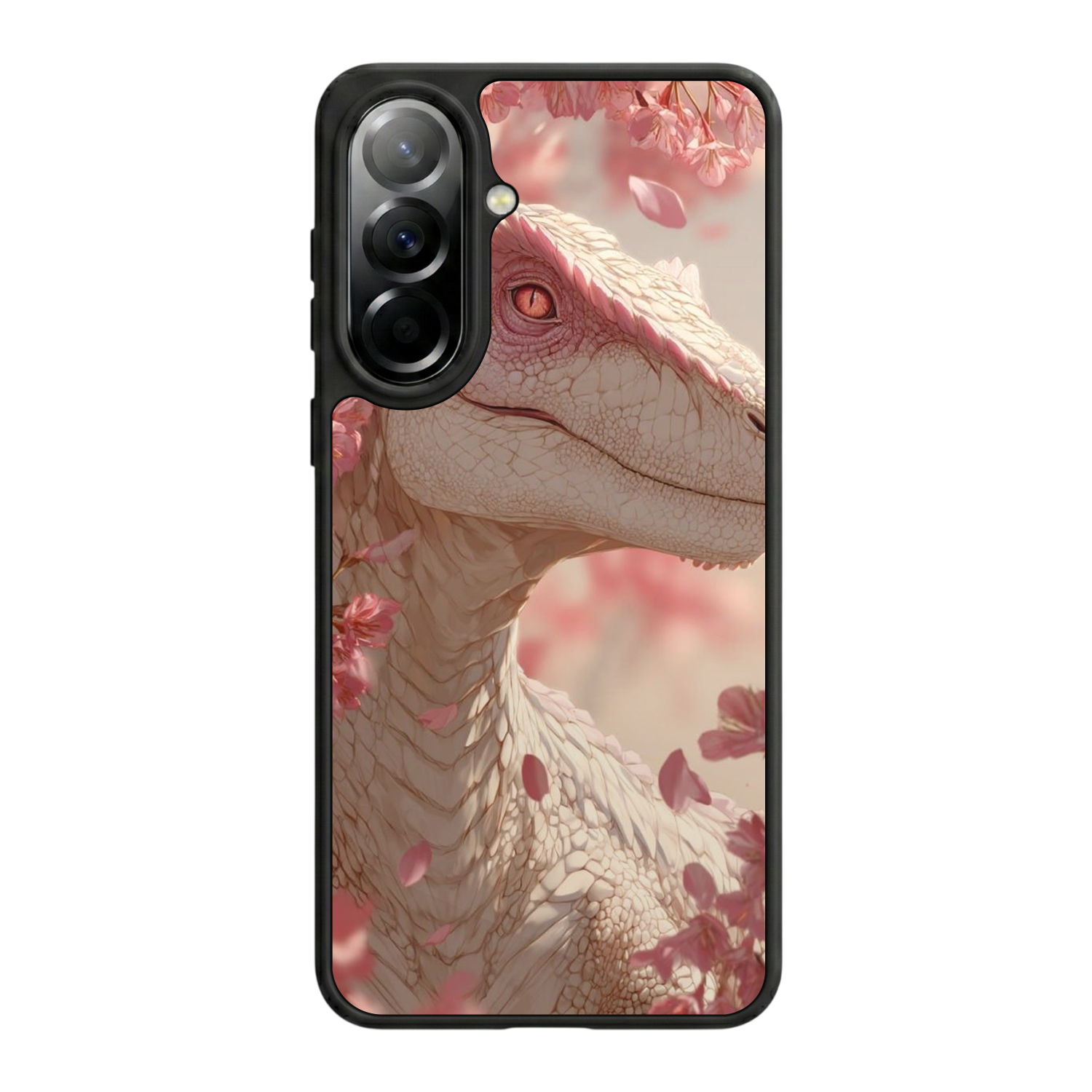 Samsung Galaxy A37 Uyumlu Dinazor Tasarımlı Glossy Premium Kılıf