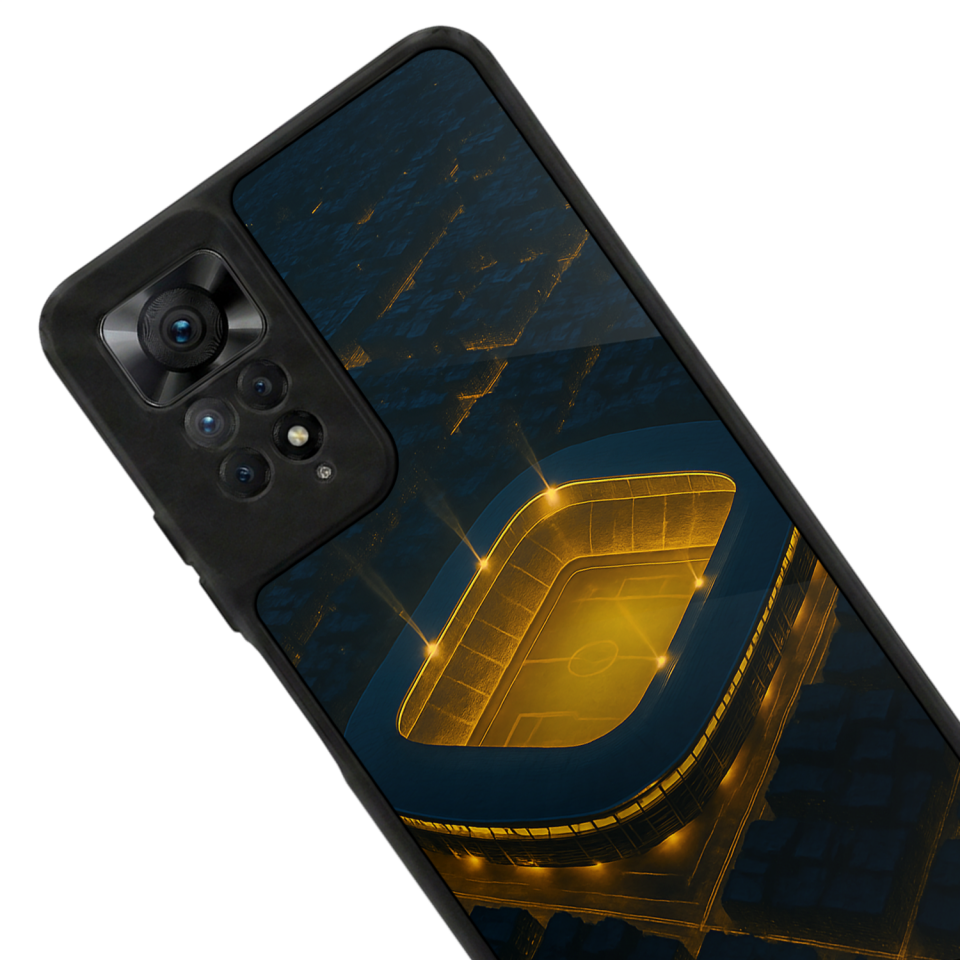 Xiaomi Redmi Note 12 Pro Uyumlu Fenerbahce Tasarımlı Glossy Premium Kılıf