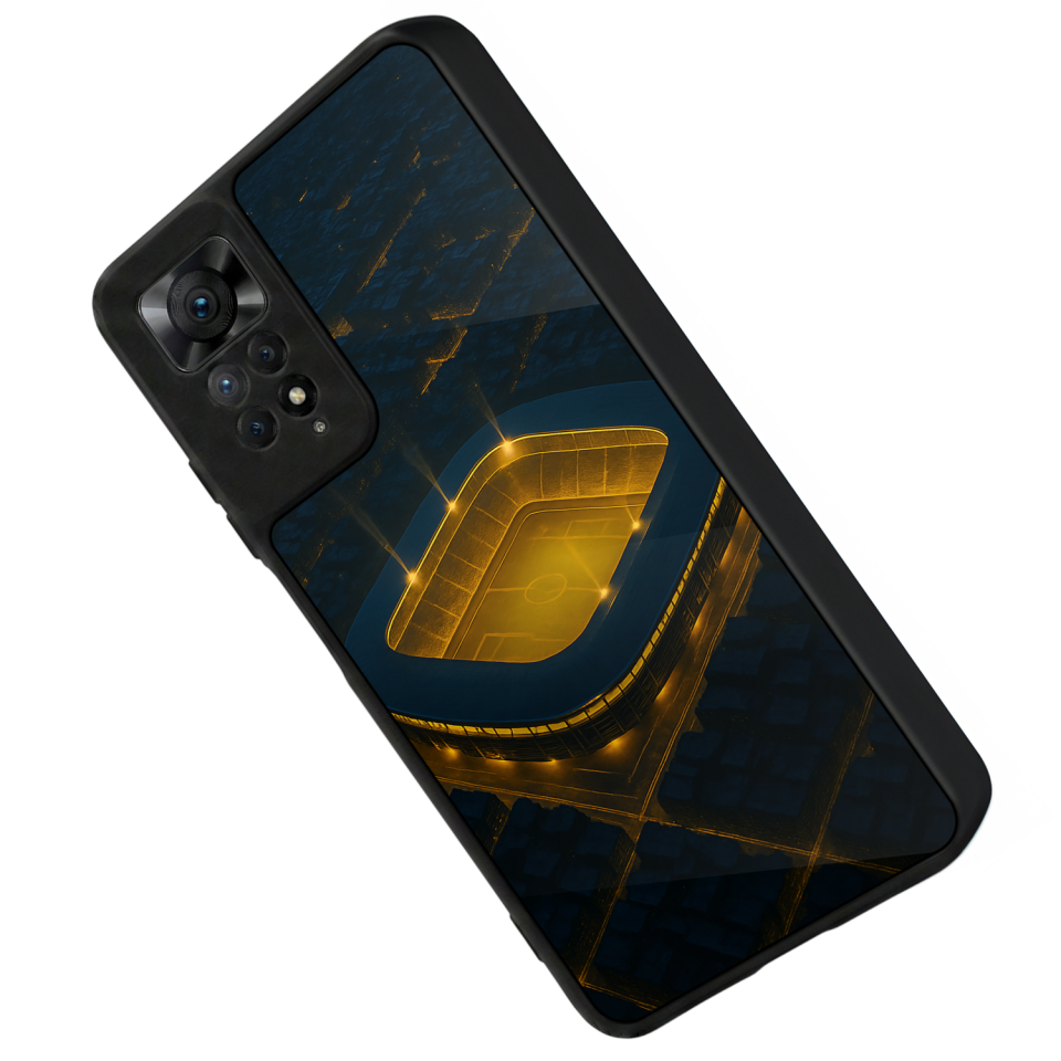 Xiaomi Redmi Note 12 Pro Uyumlu Fenerbahce Tasarımlı Glossy Premium Kılıf