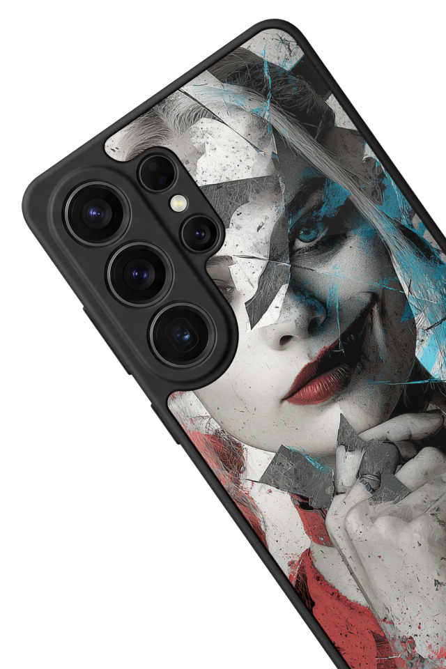 Samsung Galaxy S26 Ultra Uyumlu HarleyQueen Tasarımlı Glossy Premium Kılıf