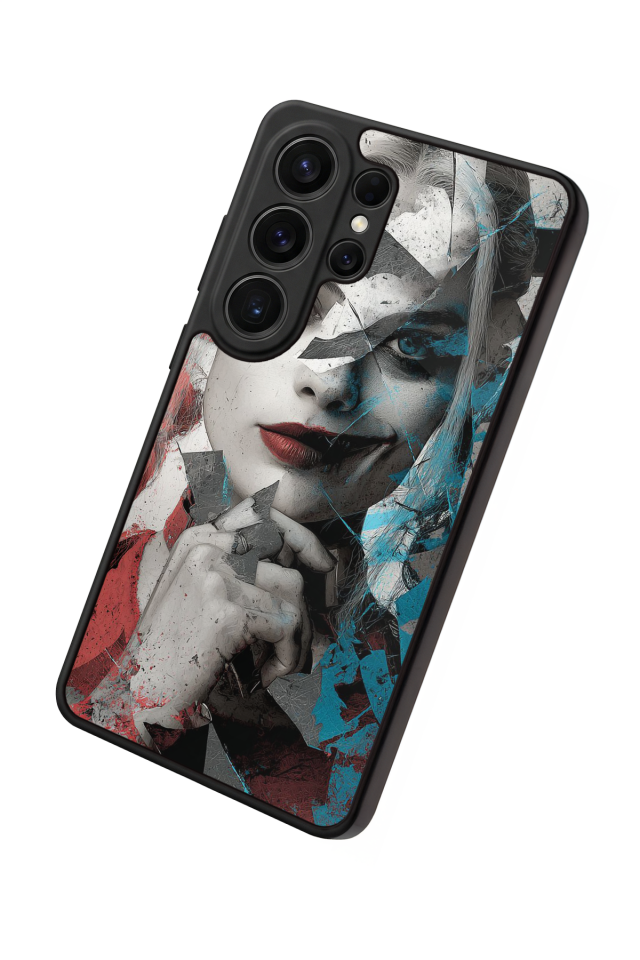 Samsung Galaxy S26 Ultra Uyumlu HarleyQueen Tasarımlı Glossy Premium Kılıf