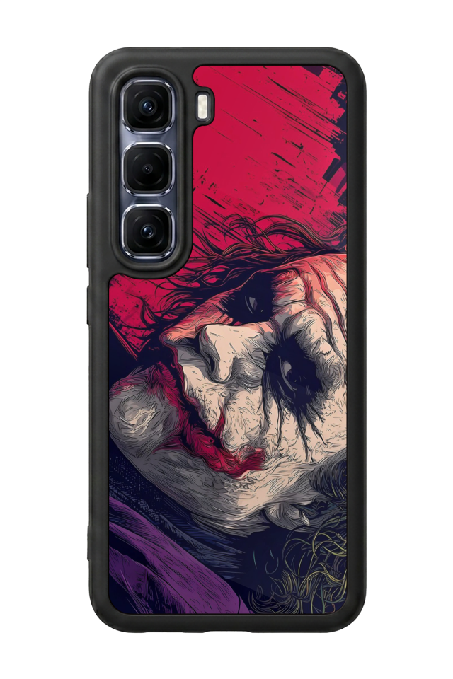 Infinix Hot 60 Pro Plus Uyumlu Joker Tasarımlı Glossy Premium Kılıf