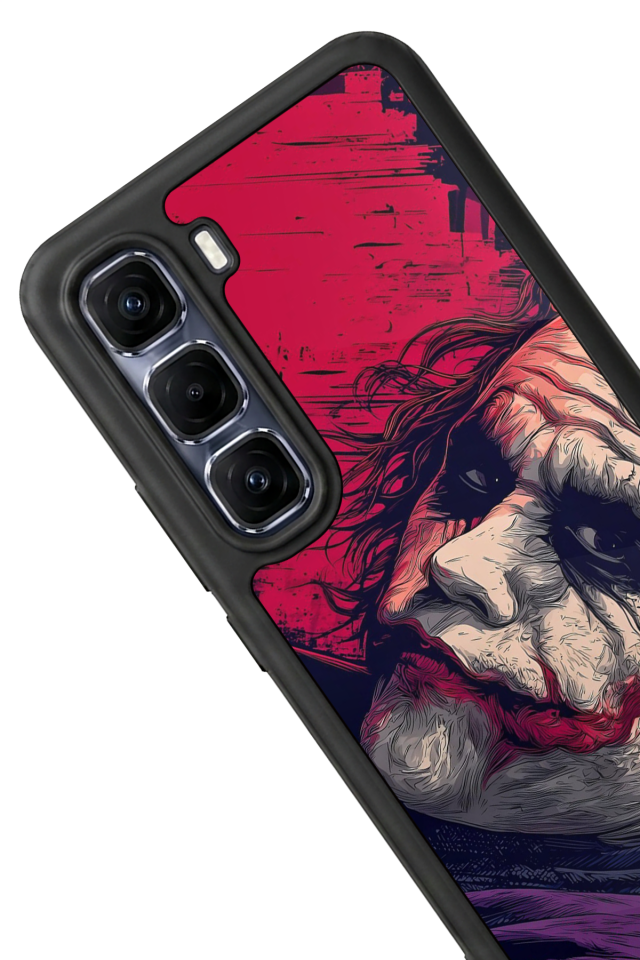 Infinix Hot 60 Pro Plus Uyumlu Joker Tasarımlı Glossy Premium Kılıf