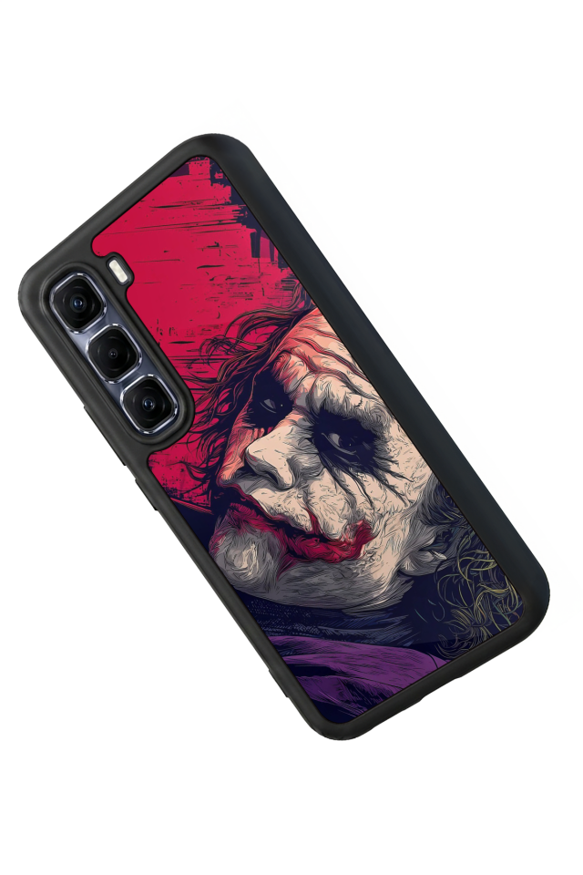 Infinix Hot 60 Pro Plus Uyumlu Joker Tasarımlı Glossy Premium Kılıf