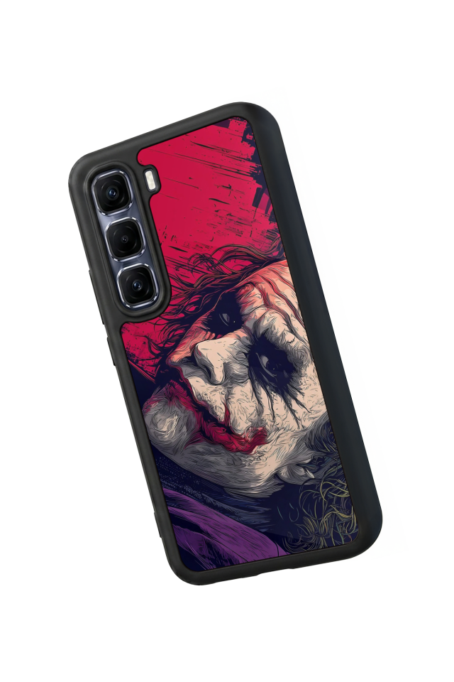 Infinix Hot 60 Pro Plus Uyumlu Joker Tasarımlı Glossy Premium Kılıf