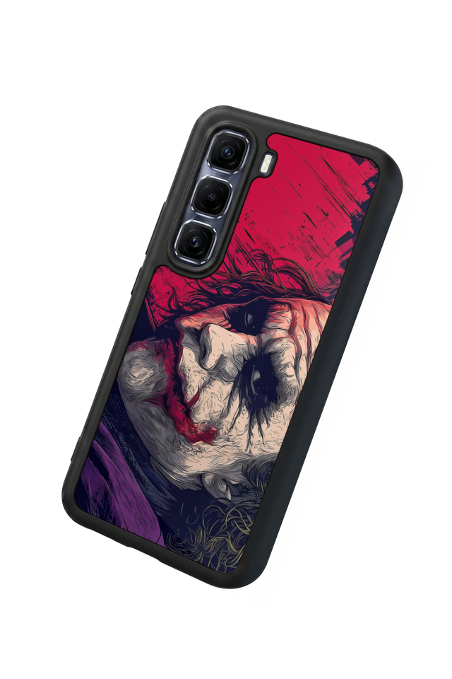 Infinix Hot 60 Pro Plus Uyumlu Joker Tasarımlı Glossy Premium Kılıf
