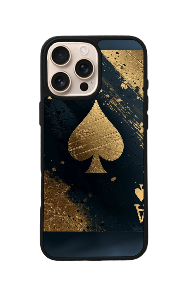 iPhone 14 Pro Max Uyumlu Kart Tasarımlı Glossy Premium Kılıf